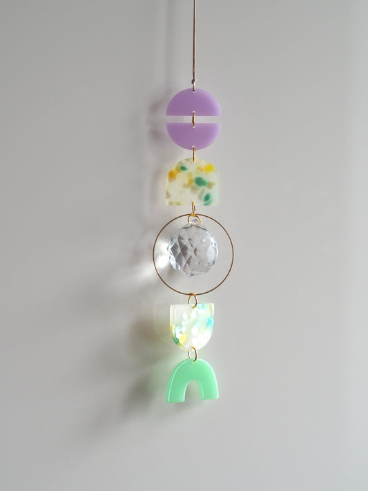 YELLOW AND GREEN DOTTY
